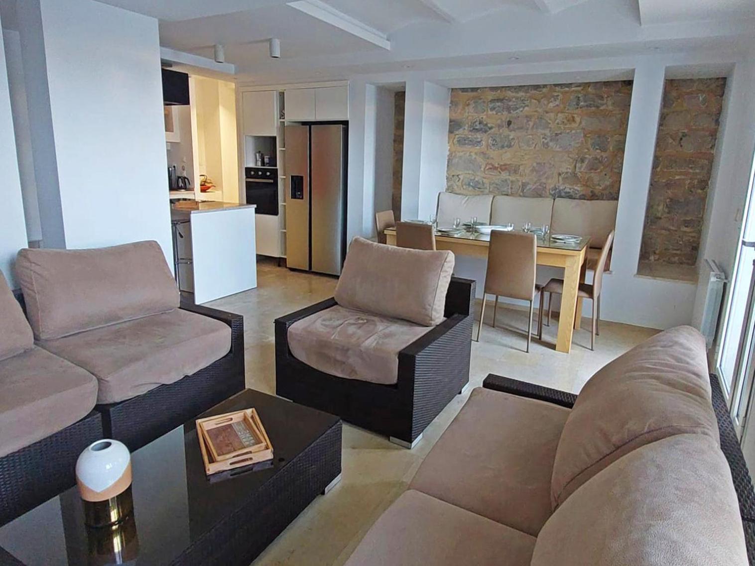 "L'Abri Cotier" Appartement 3 Chambres Haut Standing Port Punique Carthage Douar ech Chott Luaran gambar