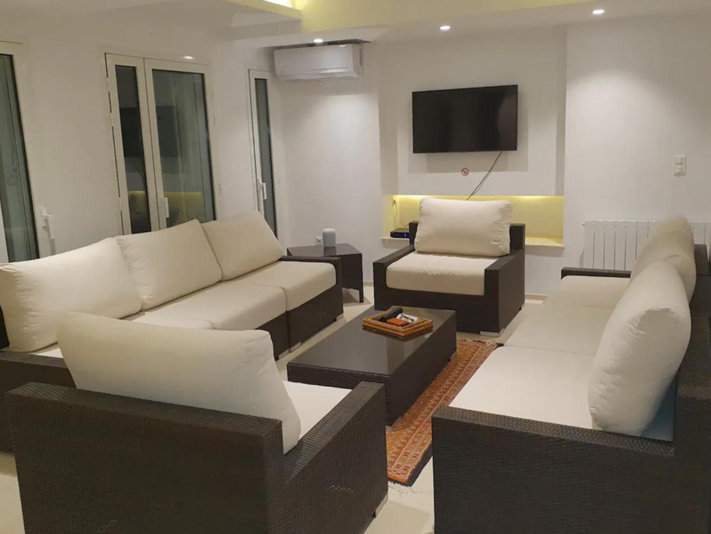 "L'Abri Cotier" Appartement 3 Chambres Haut Standing Port Punique Carthage Douar ech Chott Luaran gambar